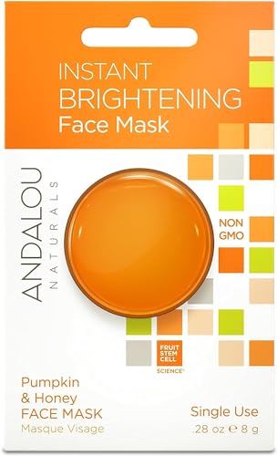 ANDALOU NATURALS Instant Brightening Face Mask 6 x 8g