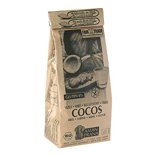 Amanprana - Cocos Kokosfasern Mehl - 500 g - 6er Pack