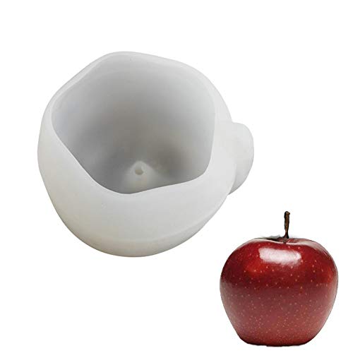 DUBENS Große Größe Apfel Form Mousse Silikonform, Nicht-Stick-Kuchen-Form/Französisch Dessert/Gebäck Backen/Schokolade Form