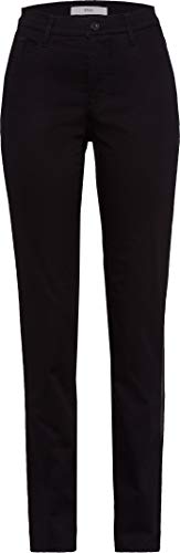 Brax Damen City Sport Premium Five Pocket Uni Hose, Schwarz (Perma Black 01), W27/L32(Herstellergröße: 36)