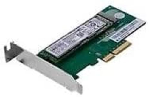 Lenovo M.2.SSD Adapter-high Profile intern M.2 Karte und Schnittstellenkarte - Karten und Schnittstellenadapter (PCIe, M.2, Gesamthöhe, Grün, 0-70 °C, 5-95%)