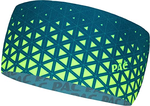 P.A.C. Recycled Seamless Headband, One size, greenmustar
