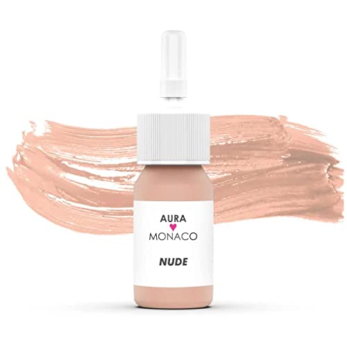 AURA Monaco Microblading Permanent Make-UP Korrekturfarbe Nude Dermatologisch- und allergiengetestet Made in Germany