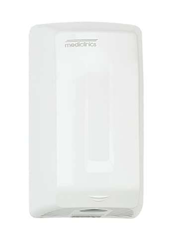 Mediclinics M04A - Smart Flow Automatischer Händetrockner 1100 Watt, Farbe:Weiß