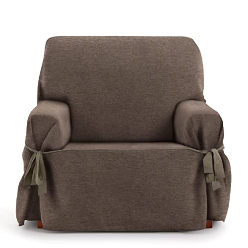 Valkiria Universal Sofabezug mit Schleifen, 1 Sitzer, Farbe 07