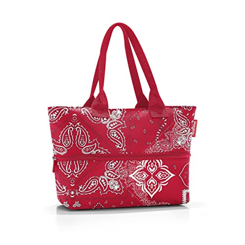 Reisenthel shopper e1 bandana red - Großraumtasche - Platz für den kleinen und den großen Einkauf