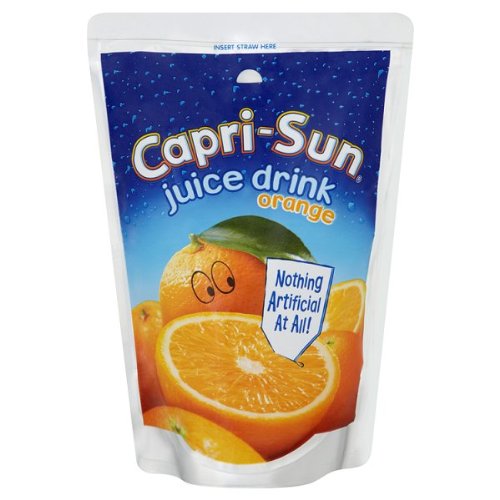 Capri-Sonne Juice Drink orange 200ml (Packung mit 40 x 200 ml)