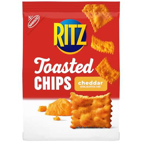 Ritz Toasted Chips| Cheddar| 8.1 Ounce