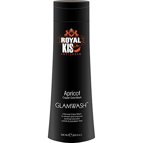 Royal KIS Glamwash Super Intensives Farbshampoo Apricot (Copper - Kupfer) Shampoo 250 ml