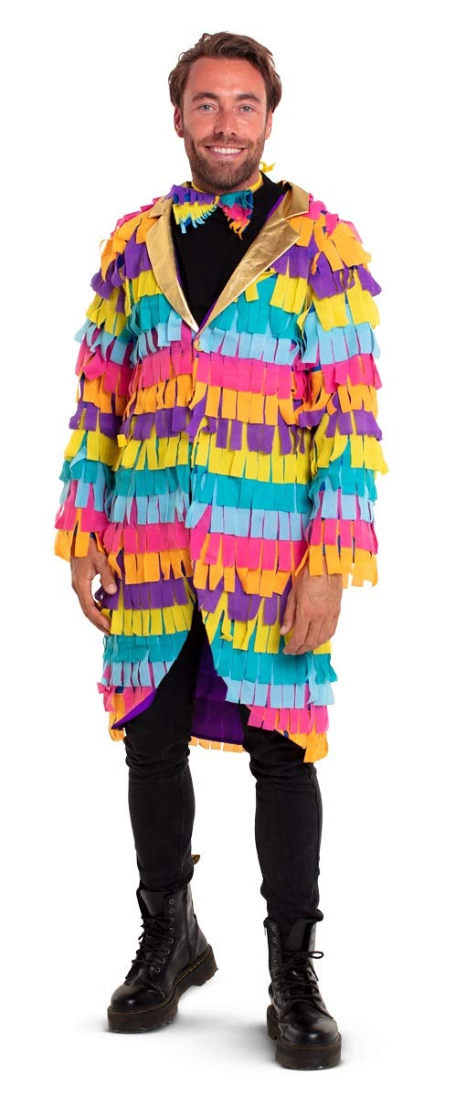 Folat 64664 Jacke Piñata - Größe L-XL, Men, Mehrfarbig