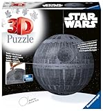 Ravensburger 3D Puzzle 11555 - Star Wars Todesstern - 540 Teile - Puzzleball für Erwachsene und Kinder ab 10 Jahren, Star Wars Geschenke für Männer, Frauen und Kinder, Star Wars Spielzeug