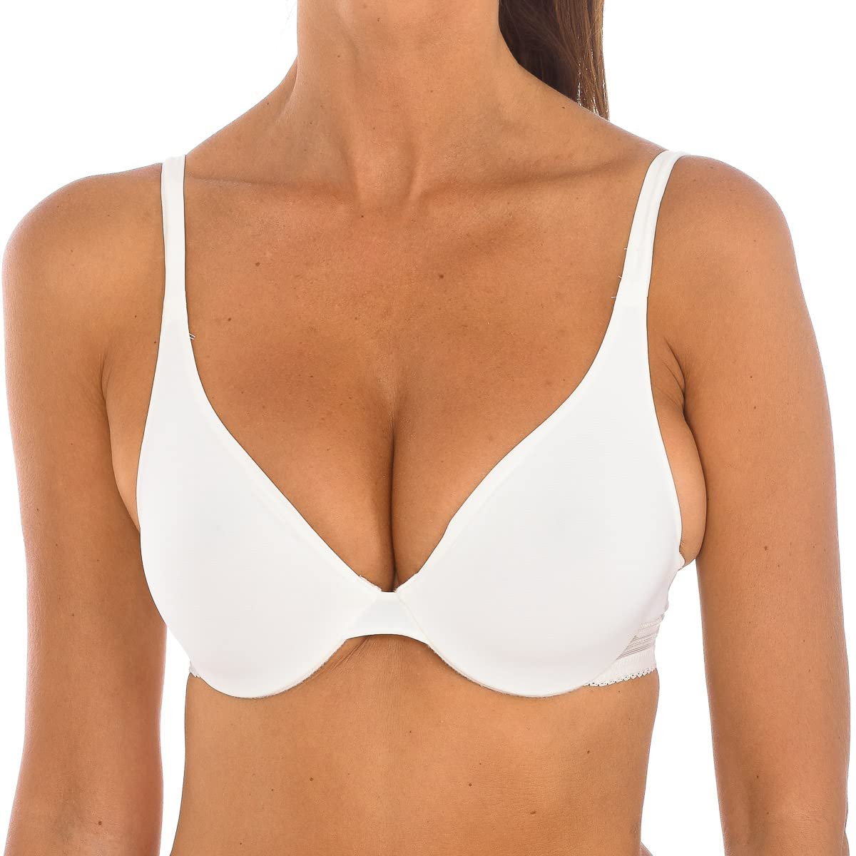 Dim Bh Bügel Invisifree Damen x1, Off-White, 80D