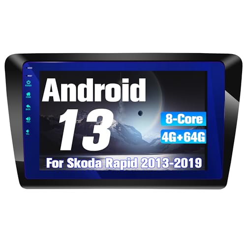 Android 13 Android Auto Radio Car Stereo für Skoda Rapido