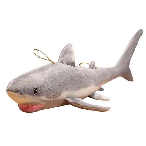 LfrAnk Riesiger niedlicher Hai Plüschtier Tier Kissen Geburtstagsgeschenk Puppe Geschenk 100cm 1