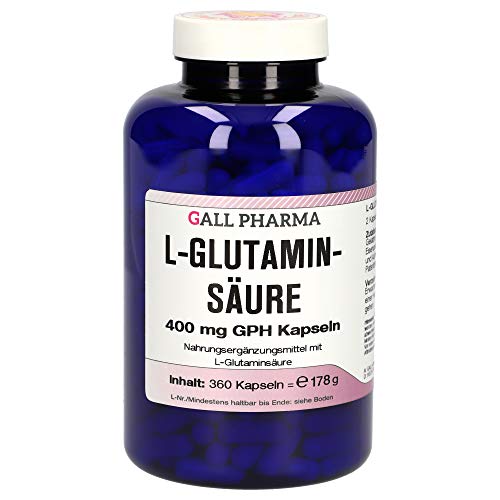 Gall Pharma L-Glutaminsäure 400 mg GPH Kapseln 360 Stück