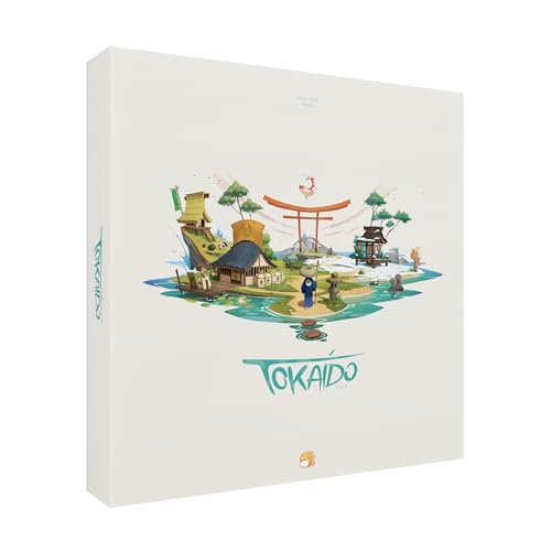 Funforge: Tokaido: Base Game 10th Anniversary Edition - Exploration & Travel Adventure Brettspiel-Set in Japan, ab 8 Jahren, 2–5 Spieler, 45 Minuten