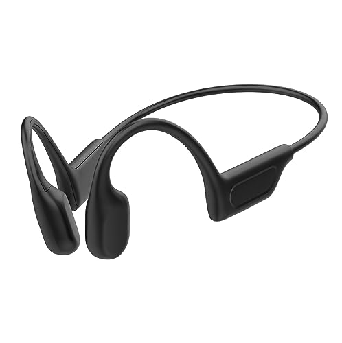 TATUNER Knochenschall Kopfhörer Bluetooth5.3, Open Ear Kabellos Kopfhörer mit Noise Cancelling Mikrofon, IPX6 wasserdicht Wireless Bone Conduction Sport Headset