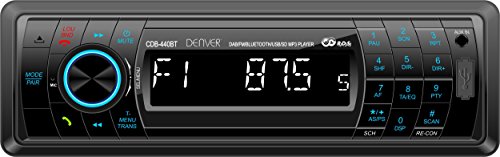 Denver CDB-440BT Autoradio mit DAB+, Bluetooth, USB, SD-Karte, AUX schwarz