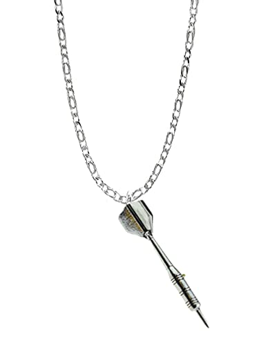 S7 1 Dart Anhänger Echt 925 sterling Silber Halskette Kette prideindetails 50.80 cm handgefertigt mit Geschenkbox