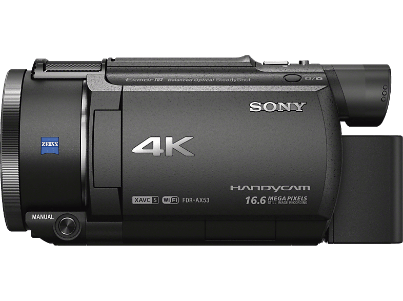 SONY FDR-AX53 Zeiss Camcorder , Exmor R CMOS 8,57 Megapixel, 20xopt. Zoom