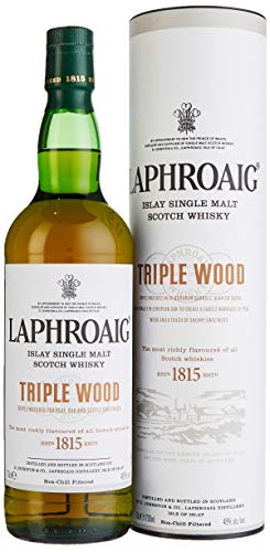 Laphroaig Triple Wood Malt Islay Single Malt Scotch Whisky (1 x 0.7 l)