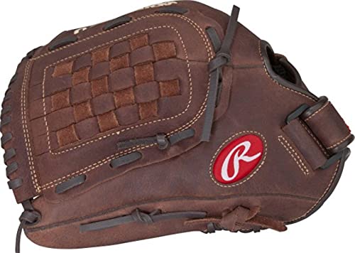 Rawlings Player Preferred Baseball Glove, Right Hand, Slow Pitch Pattern, Basket-Web, 12-1/2 Inch