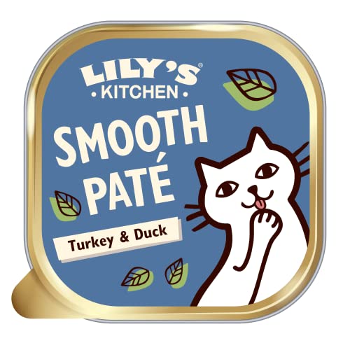Lily’s Kitchen Vollwertnahrung Nass Katzenfutter für ausgewachsene Katzen 19 Schalen (19 x 85g) Geflügelpastete