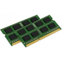 Kingston ValueRAM - DDR3L - 16 GB : 2 x 8 GB - SO DIMM 204-PIN - 1600 MHz / PC3L-12800 - CL11 - 1.35 V - ungepuffert - nicht-ECC (KVR16LS11K2/16)