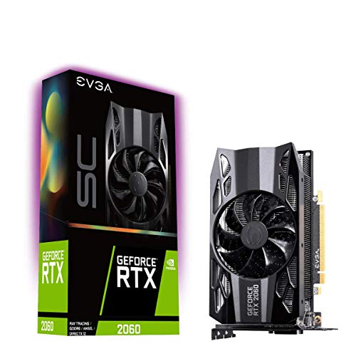 EVGA GeForce RTX 2060 SC Gaming, 6GB GDDR6, HDB Lüfter, Grafikkarte 06G-P4-2062-KR