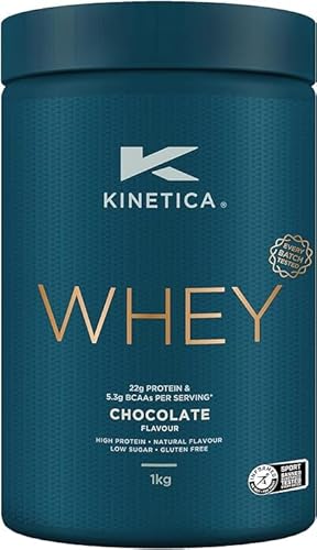 Kinetica Whey Protein Powder, 76 Portionen, Schokolade, 1 kg