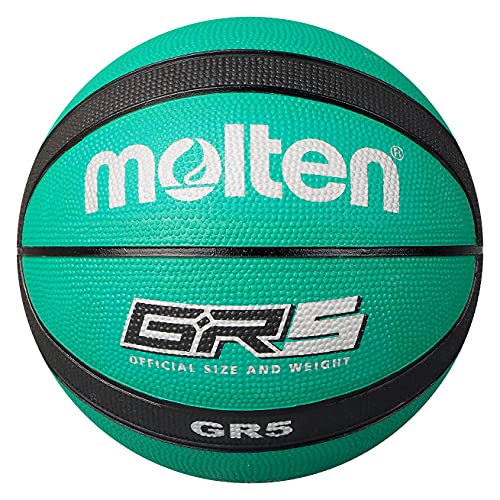 Molten BGR5-GK Basketball, Grün/Schwarz, Gr. 5