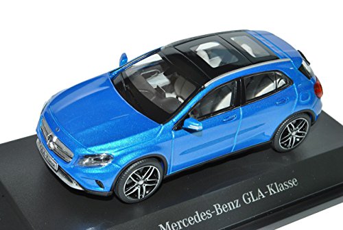 Schuco Mercedes-Benz GLA X156 Südsee Blau SUV Ab 2013 1/43 Modell Auto mit individiuellem Wunschkennzeichen
