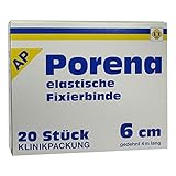 PORENA hochelast.Fixierbinde 6 cm 20 St