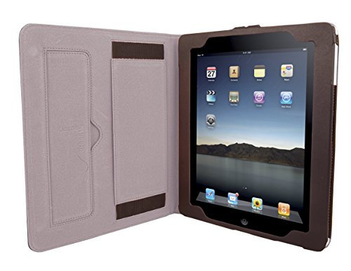 Urban Factory FOL0 Schutzhülle aus Kunstleder für iPad (10,2 Zoll) schwarz/grau