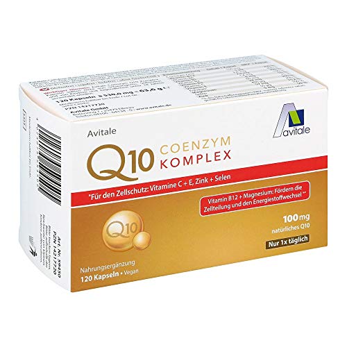 Coenzym Q10 100 mg Kapsel 120 stk