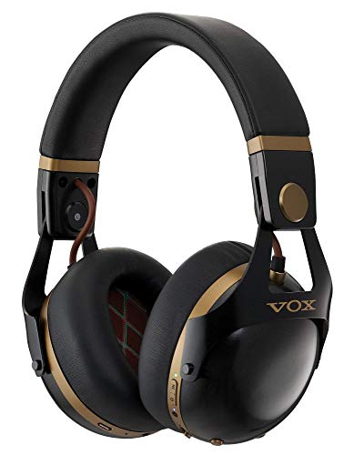 VOX VH-Q1 Kopfhörer mit Geräuschunterdrückung, Schwarz/Gold