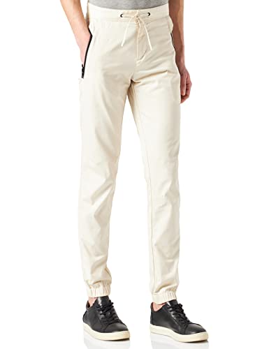 Sisley Herren Trousers 4SBKSF00D Pants, Creamy White 0L8, 46