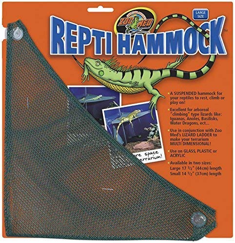 Zoo Med (6 Pack) ReptiHammock Large Resting Climbing and Play Area 17.5" L x 12" W