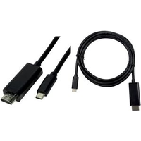 LogiLink USB-C - HDMI Anschlusskabel, 1,8 m, schwarz USB-C 3.1 Stecker - HDMI 2.0 Stecker, Auflösung: 4K x 2K, - 1 Stück (UA0329)
