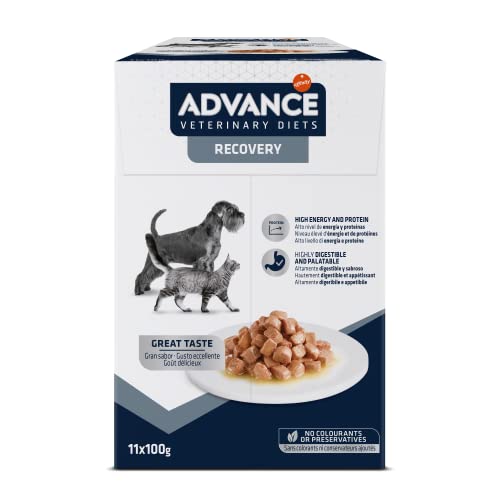 11x100 gr Advance Veterinary Diet Dog/cat Recovery hondenvoer