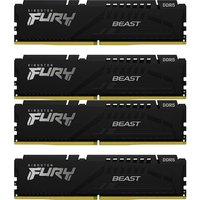 64GB (4x16GB) KINGSTON FURY Beast Black XMP DDR5-5600 CL40 RAM Speicher Kit