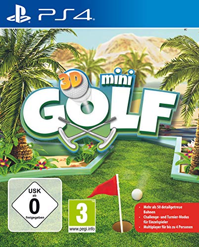 3D Mini Golf Spiel für PS4 [PlayStation 4]