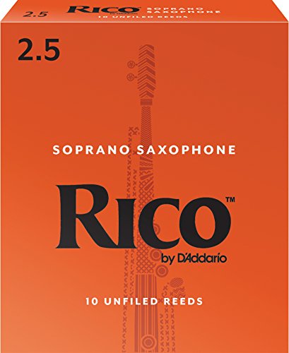 RICO Blätter für Sopransaxophon Stärke 2.5 (10 Stück)