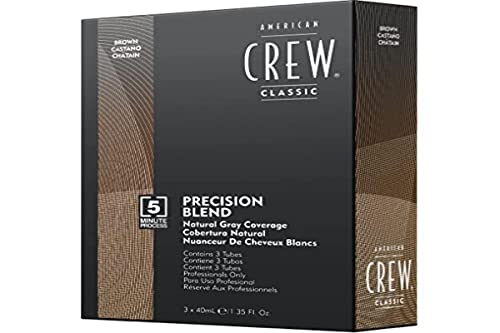 AMERICAN CREW Crew Precision Blend Lose 4-5 Medium Natural 3 Stück 200 g