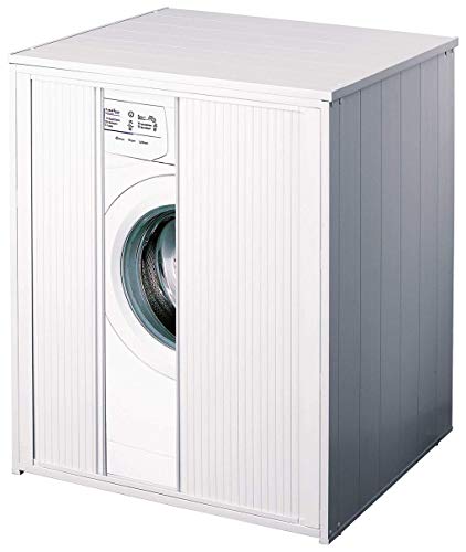Mobile XXL Wäschesammler mit Nabenabschluss für alle Waschmaschinen/Trockner
