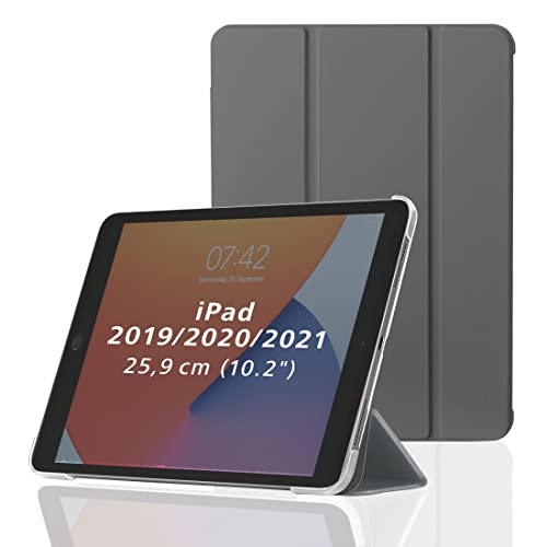 Hama Fold Clear Bookcase Passend für Apple-Modell: iPad 10.2 (2019), iPad 10.2 (2020) Grau