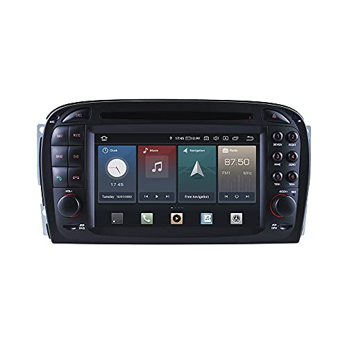 Kompatibel mit: Mercedes Benz SL R230 mit Bose-Soundsystem 7" Touchscreen Android Autoradio GPS Navigation CarPlay