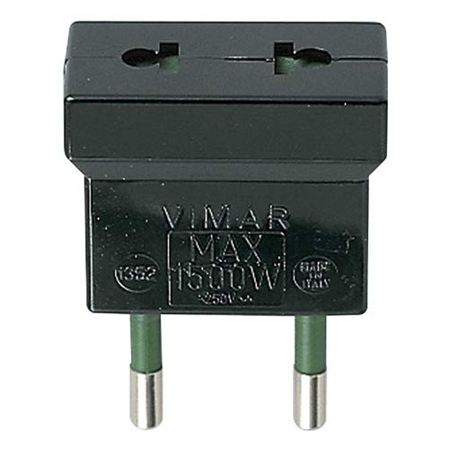 VIMAR – Adapter S10 USA + gehabt schwarz