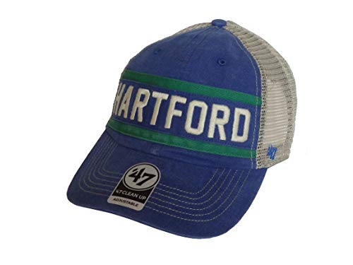 47 Brand Hartford Whalers Vintage Clean Up Snapback Herren Cap - Blau - Einheitsgröße verstellbar