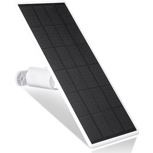 Wasserstein Solarpanel für Google Nest Cam (Batterie) mit 2,5 W Solarenergie – hergestellt für Google Nest